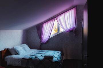 Фото номера Двухместный номер с 1 кроватью или 2 отдельными кроватями и видом на долину Дома для отпуска Tindioru г. Rõuge 2